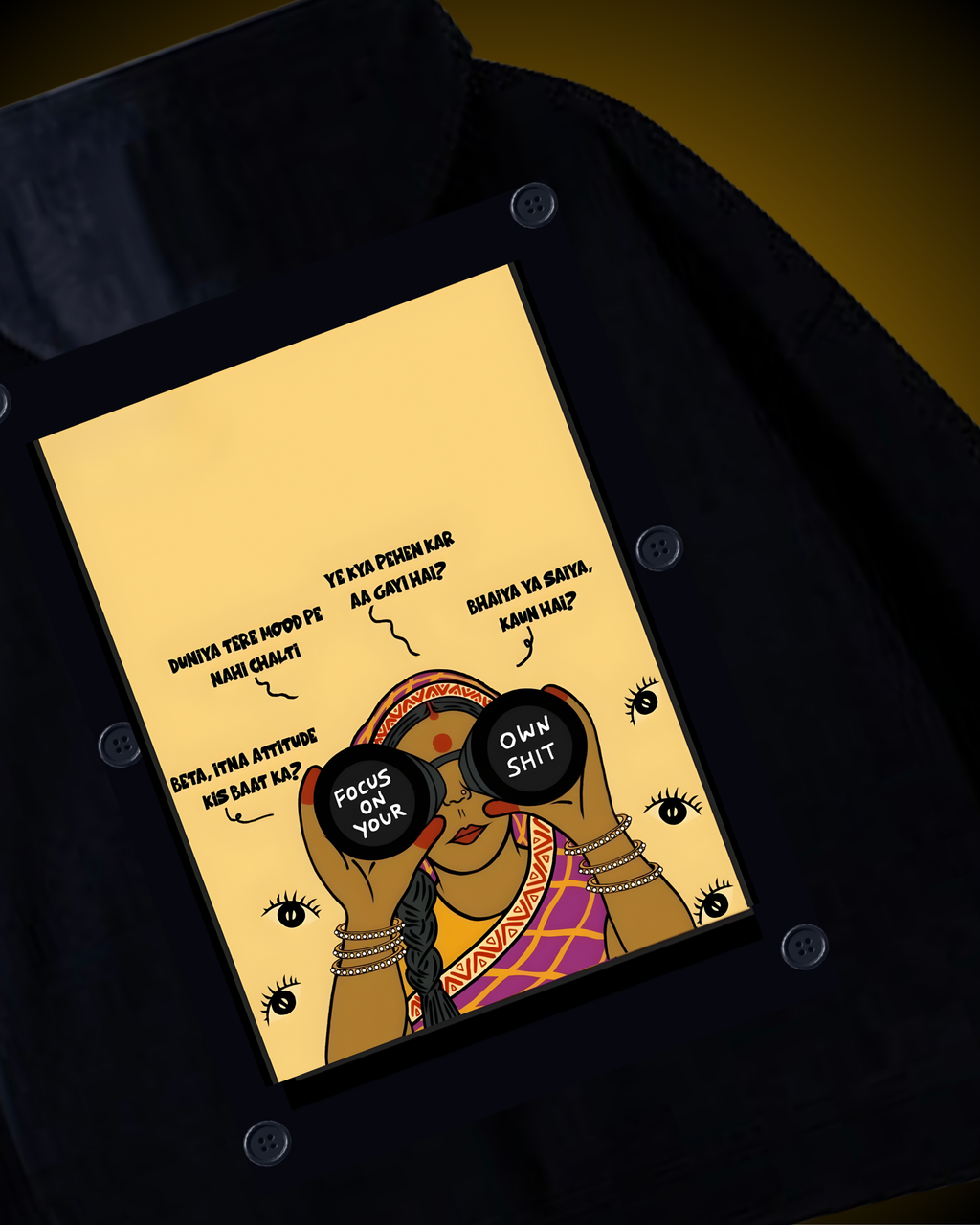 1 HOODIE 2 PATCHES DELLE DUNES SNAPPATCH COLLECTION